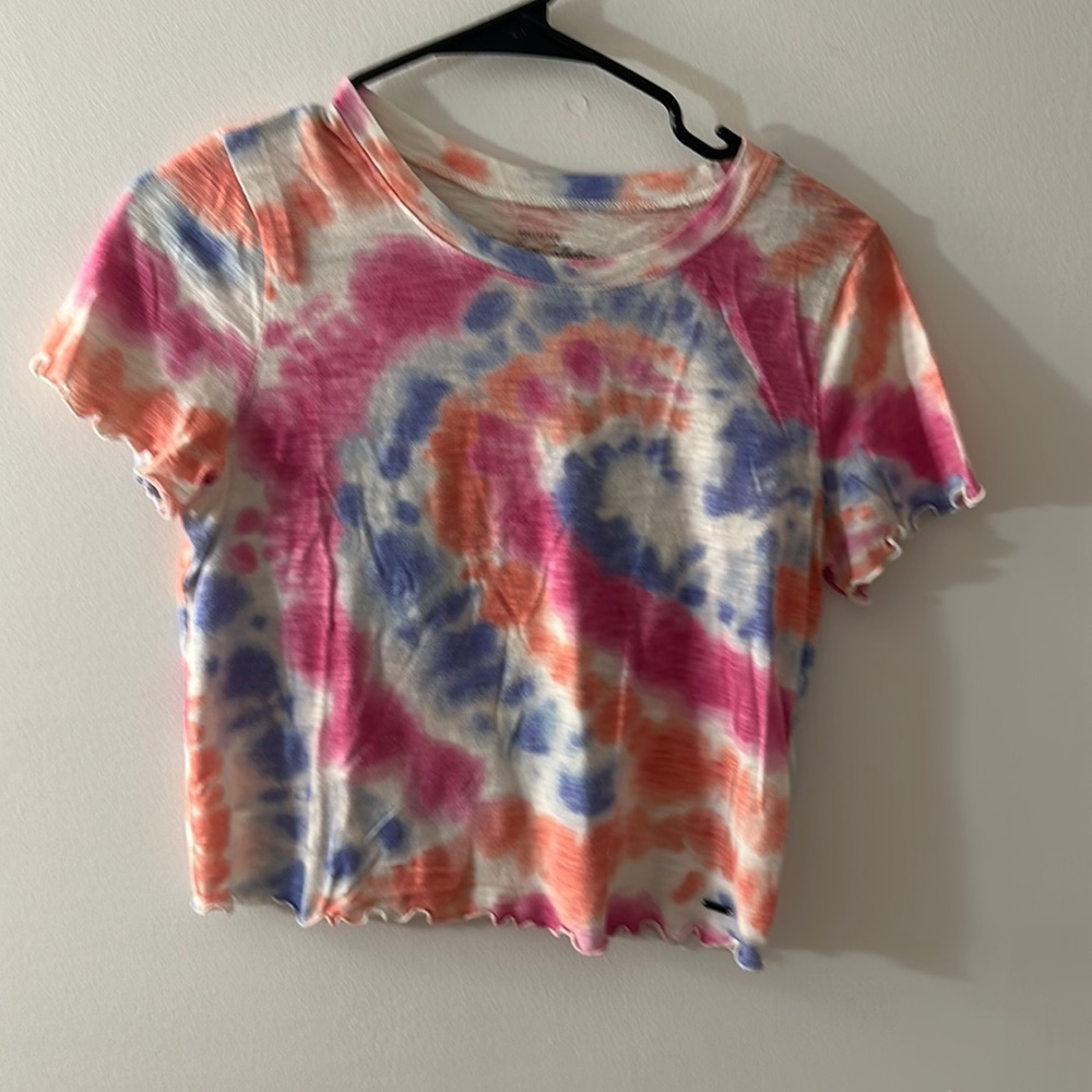 Tie dye crop top